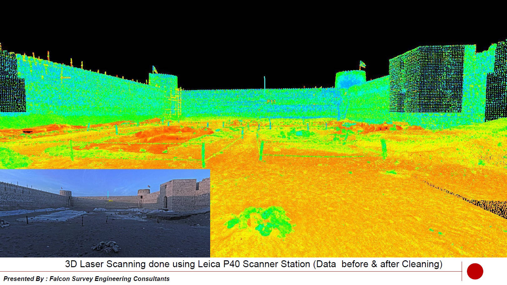 3D laser Scanning model of a Villa 