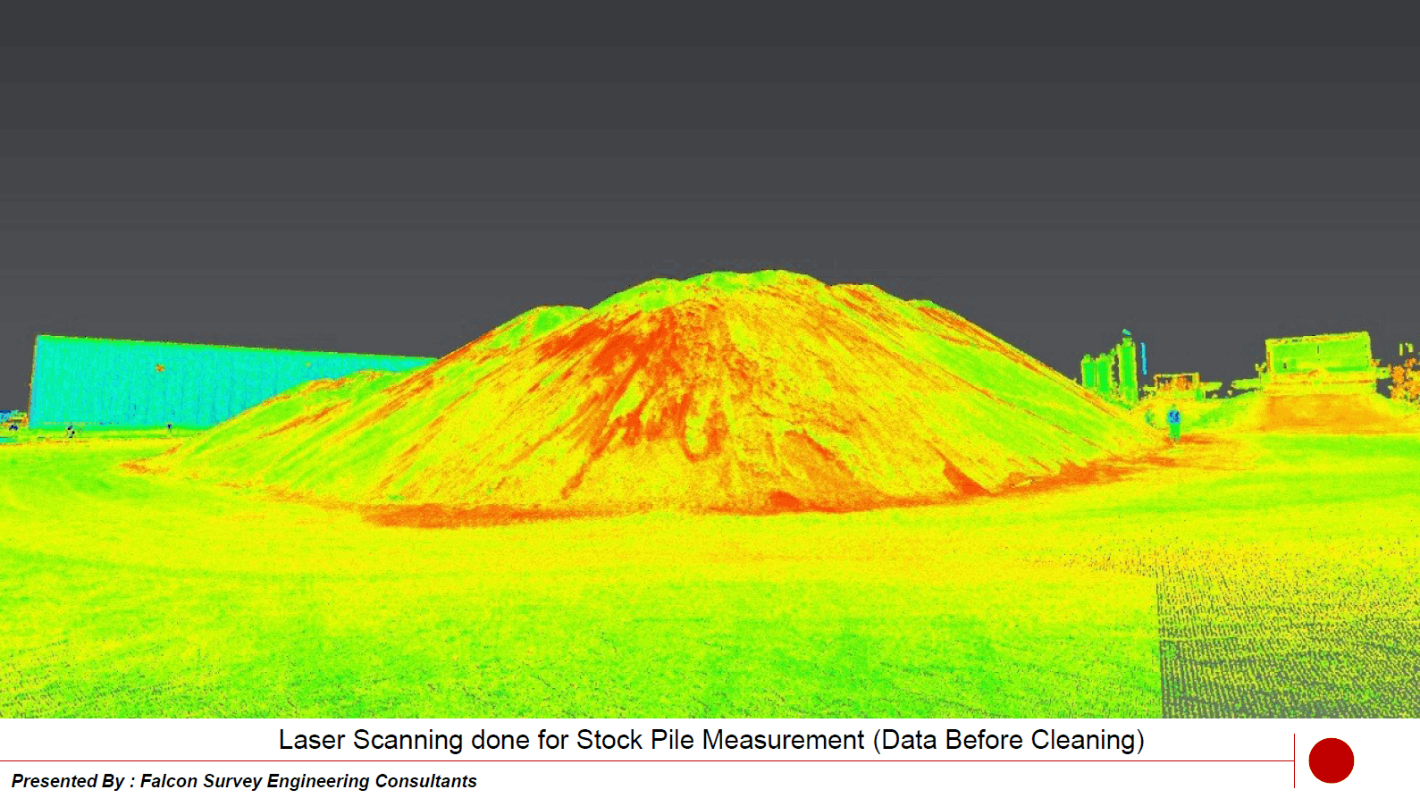 3D laser scanning volume calculation