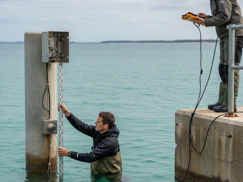 Tide Monitoring & Tide Gauge Installation