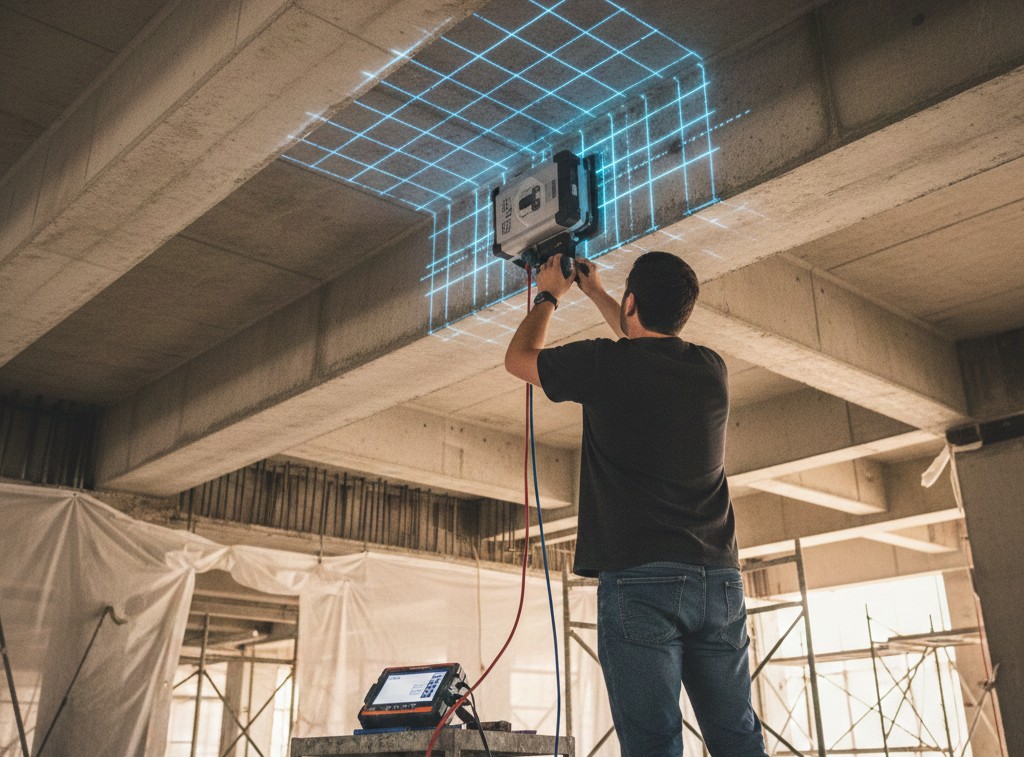 Beam Concrete Scanning