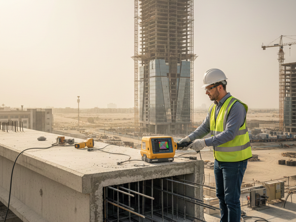 Beam Concrete Scanning