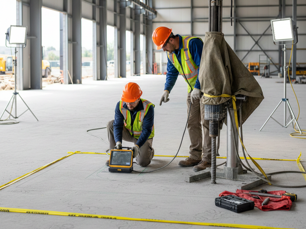 Floor Concrete Scanning