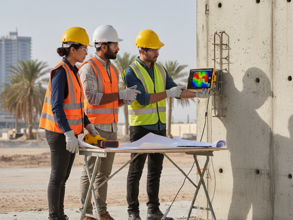 Wall Concrete Scanning