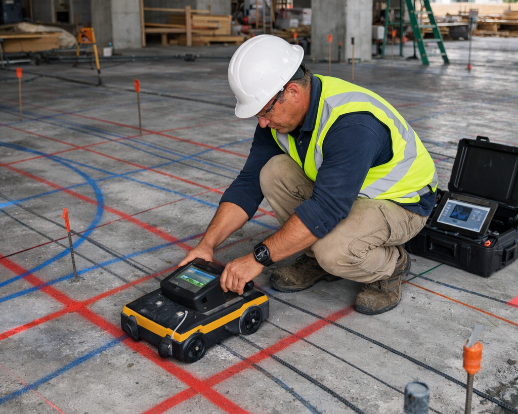 Post Tension Slab Scanning