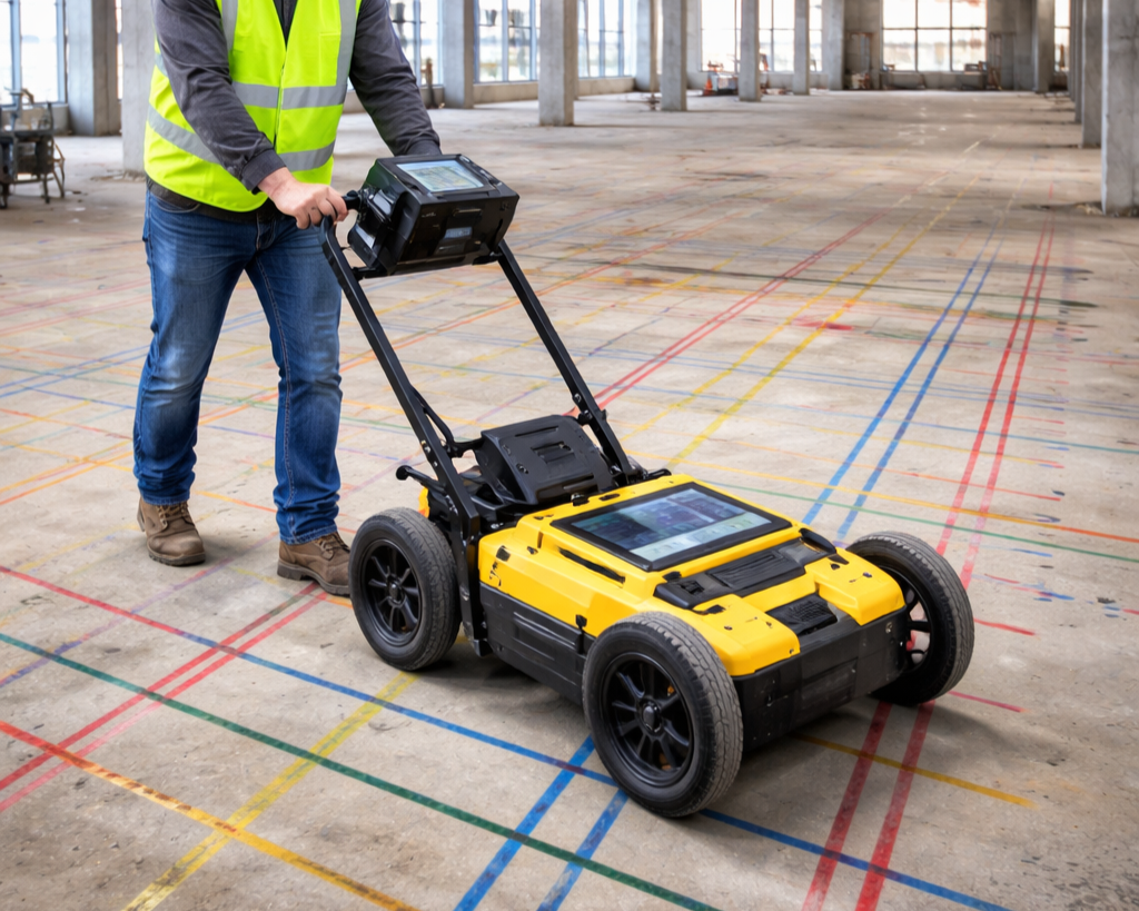 Post Tension Slab Scanning