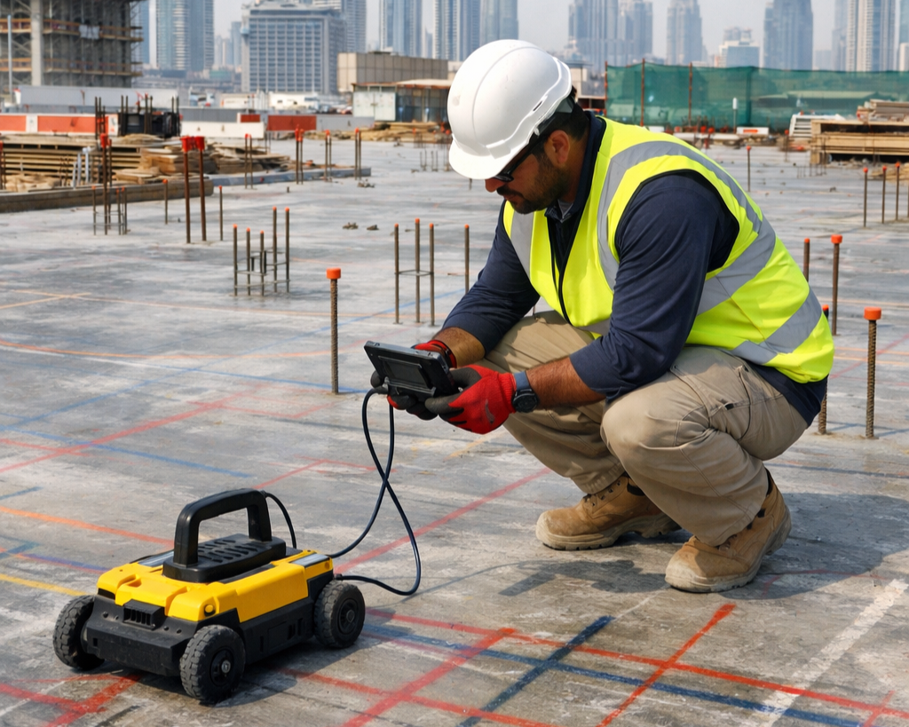 Post Tension Slab Scanning