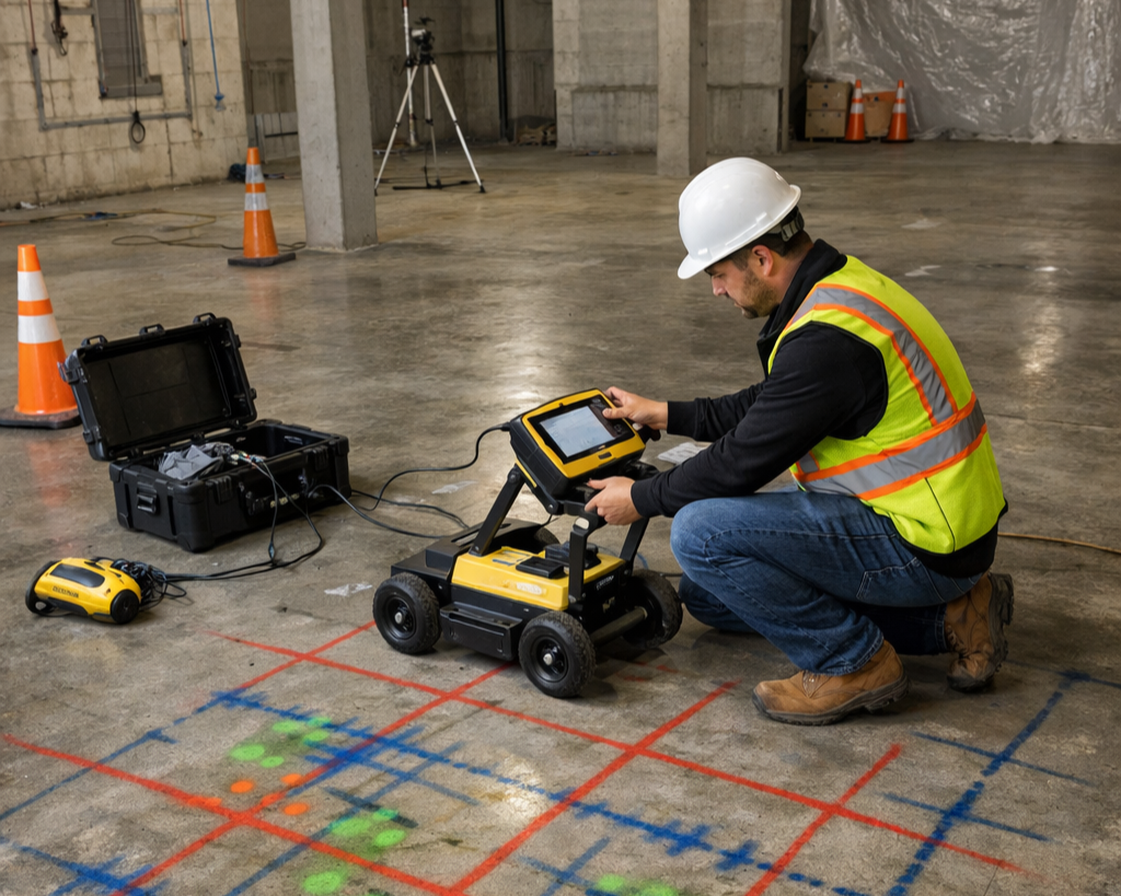 Slab Concrete Scanning