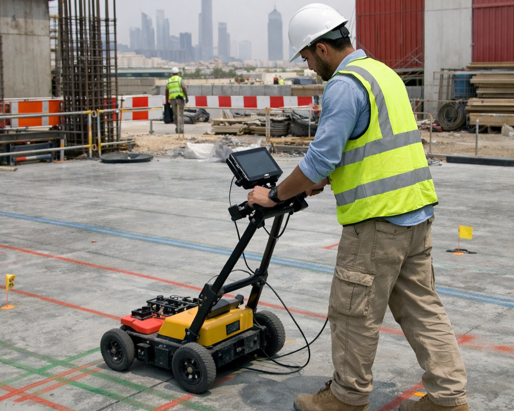 Slab Concrete Scanning