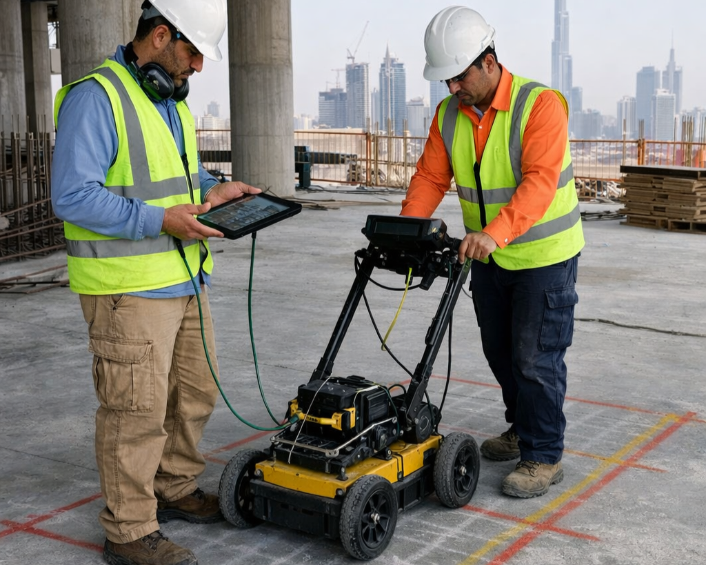 Slab Concrete Scanning