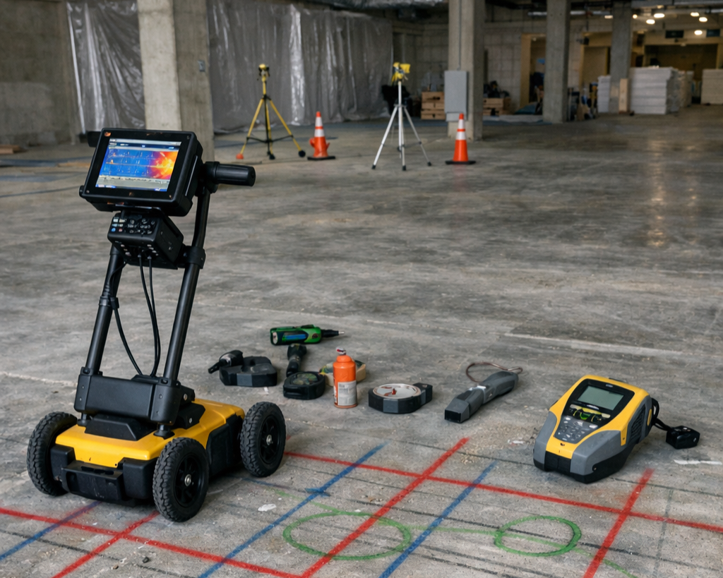 Slab Concrete Scanning