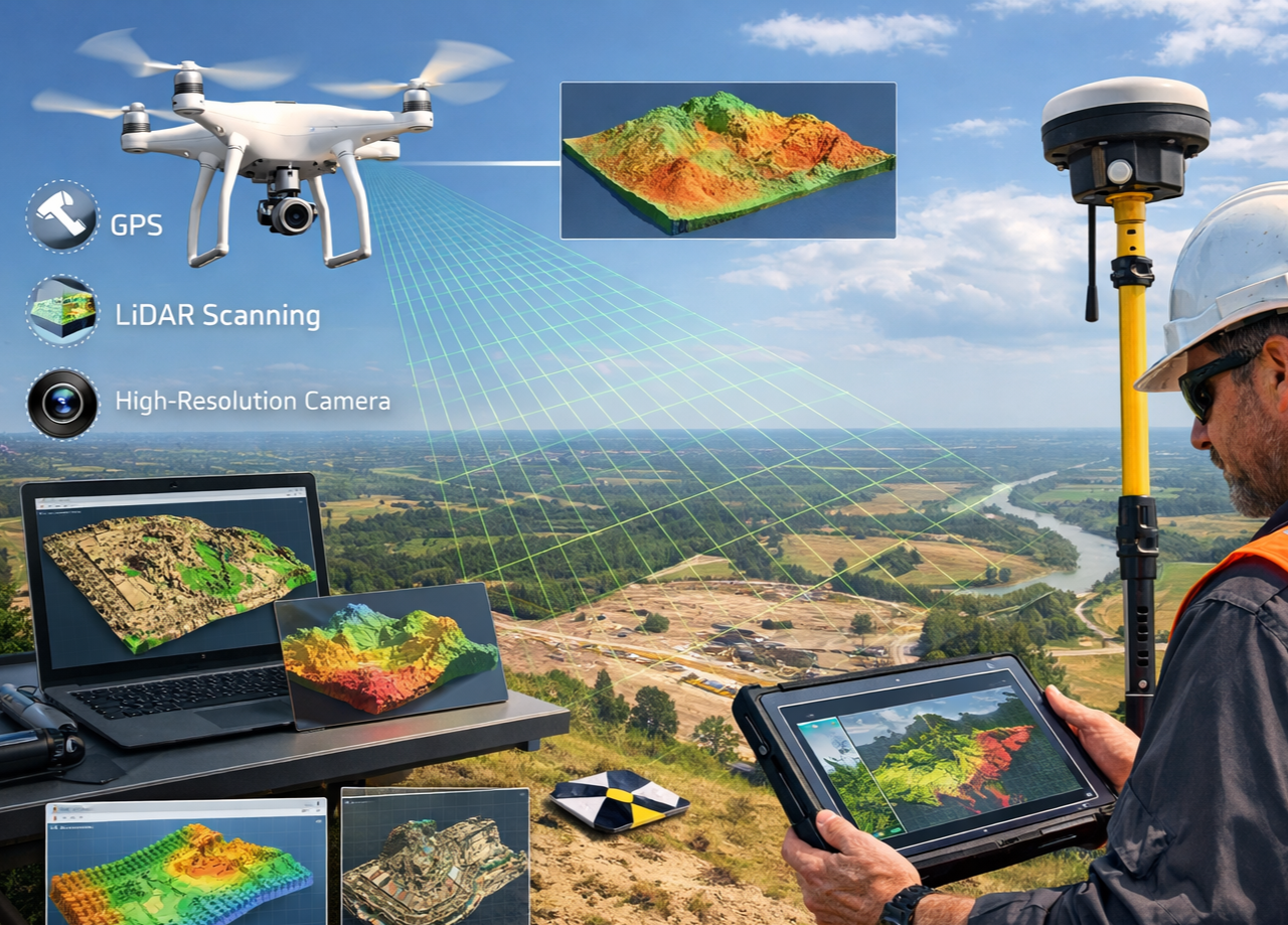 Aerial Mapping and Land Surveying