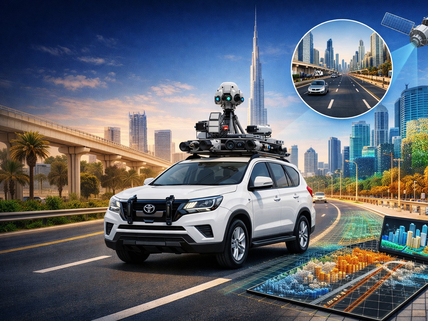 Mobile Mapping Service in the UAE