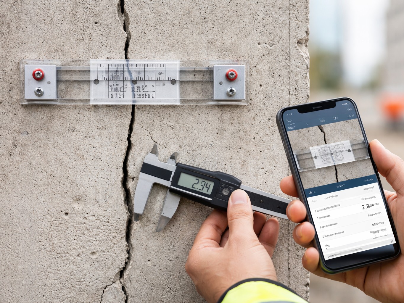 Concrete Crack Monitoring